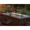 Carol Rose Outdoor Linear Fire Pit