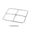Square Gas Fire Pit Burners