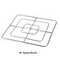 Square Gas Fire Pit Burners