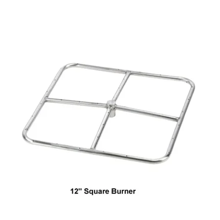 Square Gas Fire Pit Burners