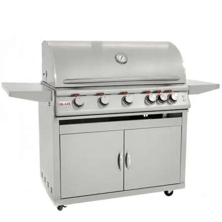 Blaze 40-Inch LTE+ Portable Cart Grill With Lights