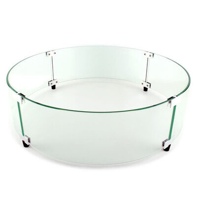 Round Fire Pit Wind Guards
