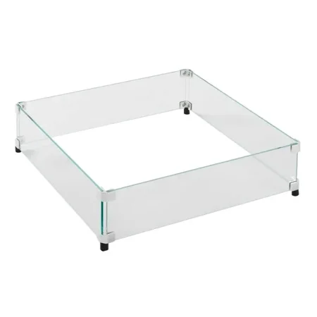Square Fire Pit Wind Guards