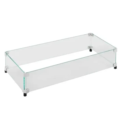 Linear Fire Pit Wind Guards