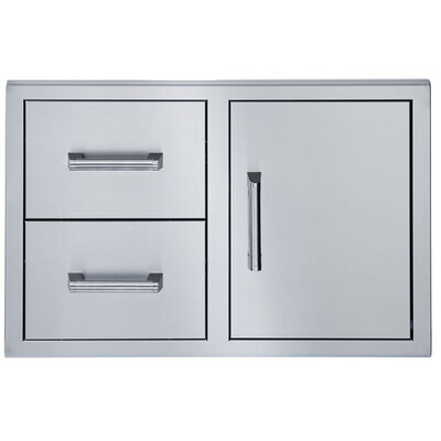 Broilmaster Single Access Door With Dual Drawers