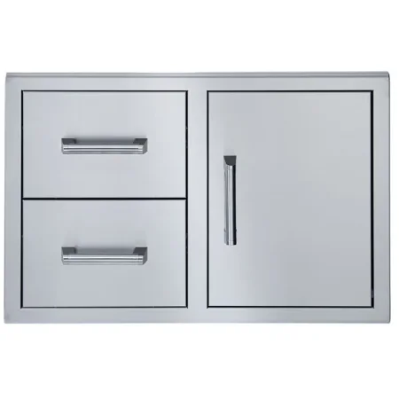 Broilmaster Single Access Door With Dual Drawers