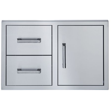 Broilmaster Single Access Door With Dual Drawers