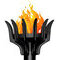 Liberty Gas Fired Tiki Torch Head
