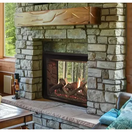 Rushmore 40-Inch See-Through Direct Vent Fireplace