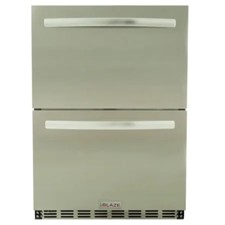 Blaze Double Drawer Outdoor Rated Refrigerator