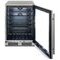 Blaze 24" 5.5 Cu Ft Glass Front Outdoor Beverage Cooler