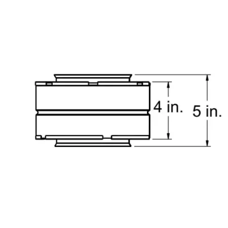 VP to DVP Vent Pipe Adapter