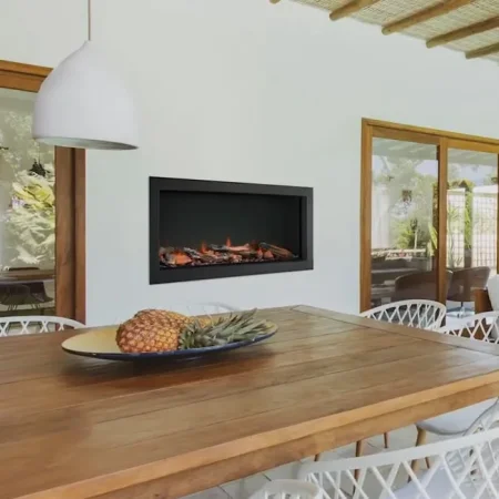 SimpliFire 43-Inch Forum Outdoor Electric Fireplace