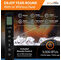 SimpliFire 55" Scion Trinity Electric Fireplace