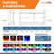 SimpliFire 43" Scion Trinity Electric Fireplace