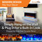 SimpliFire 43" Format Electric Fireplace