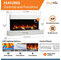 SimpliFire 43" Format Electric Fireplace