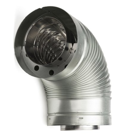 Heat-N-Glo 90 Degree Elbow for DVP Series Vent Pipe