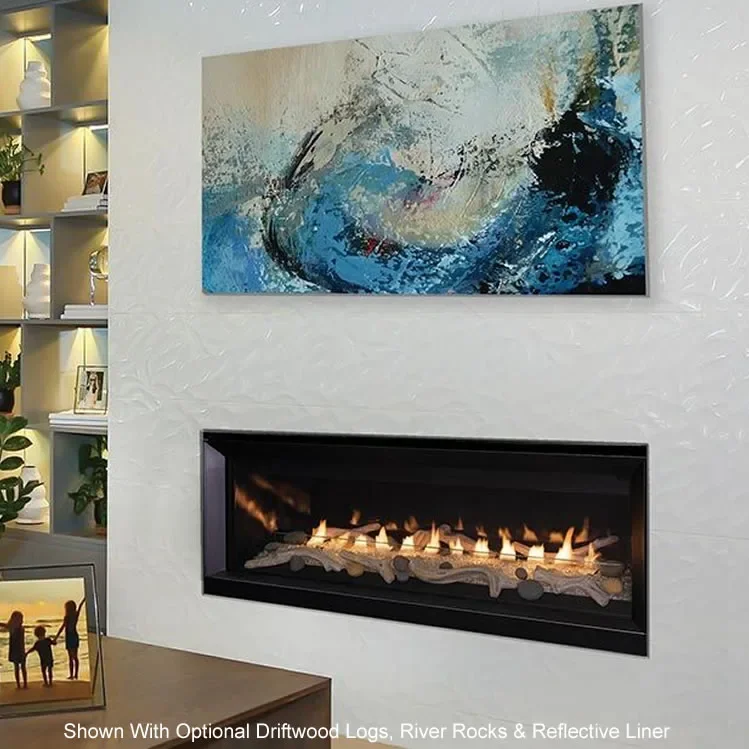 Superior VRL3055 55-Inch Linear Ventless Fireplace | Fine's Gas