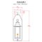 Vulcan I Yoke Mount Gas Light