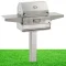 Fire Magic In-Ground Post Mount Charcoal Grill