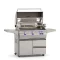 Fire Magic A790 Aurora Portable Grill With Analog Thermometer