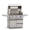 Fire Magic A790 Aurora Portable Grill With Magic View Window & Analog Thermometer