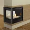 Pier Direct Vent Peninsula Fireplace by Majestic