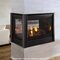 Pier Direct Vent Peninsula Fireplace by Majestic