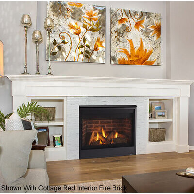 Quartz 36" Direct Vent Fireplace by Majestic
