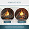 Courtyard Outdoor Gas Fireplace