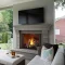 Courtyard Outdoor Gas Fireplace