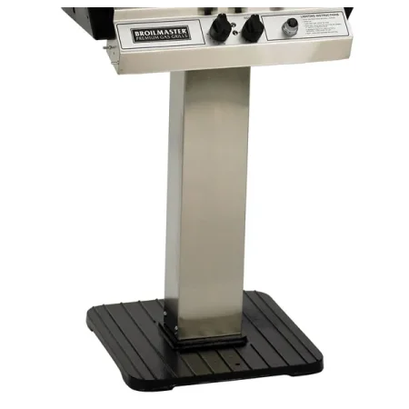 Broilmaster Patio Mount Base With Stainless Steel Post
