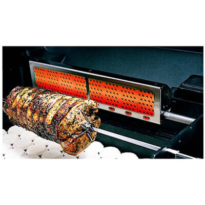 MHP Gas Grill Infra-Roast Rear Rotisserie Burner System