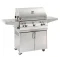 Fire Magic Aurora A540s Portable Grill With Side Burner & Rotisserie