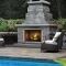 Napoleon 42-Inch Outdoor Gas Fireplace