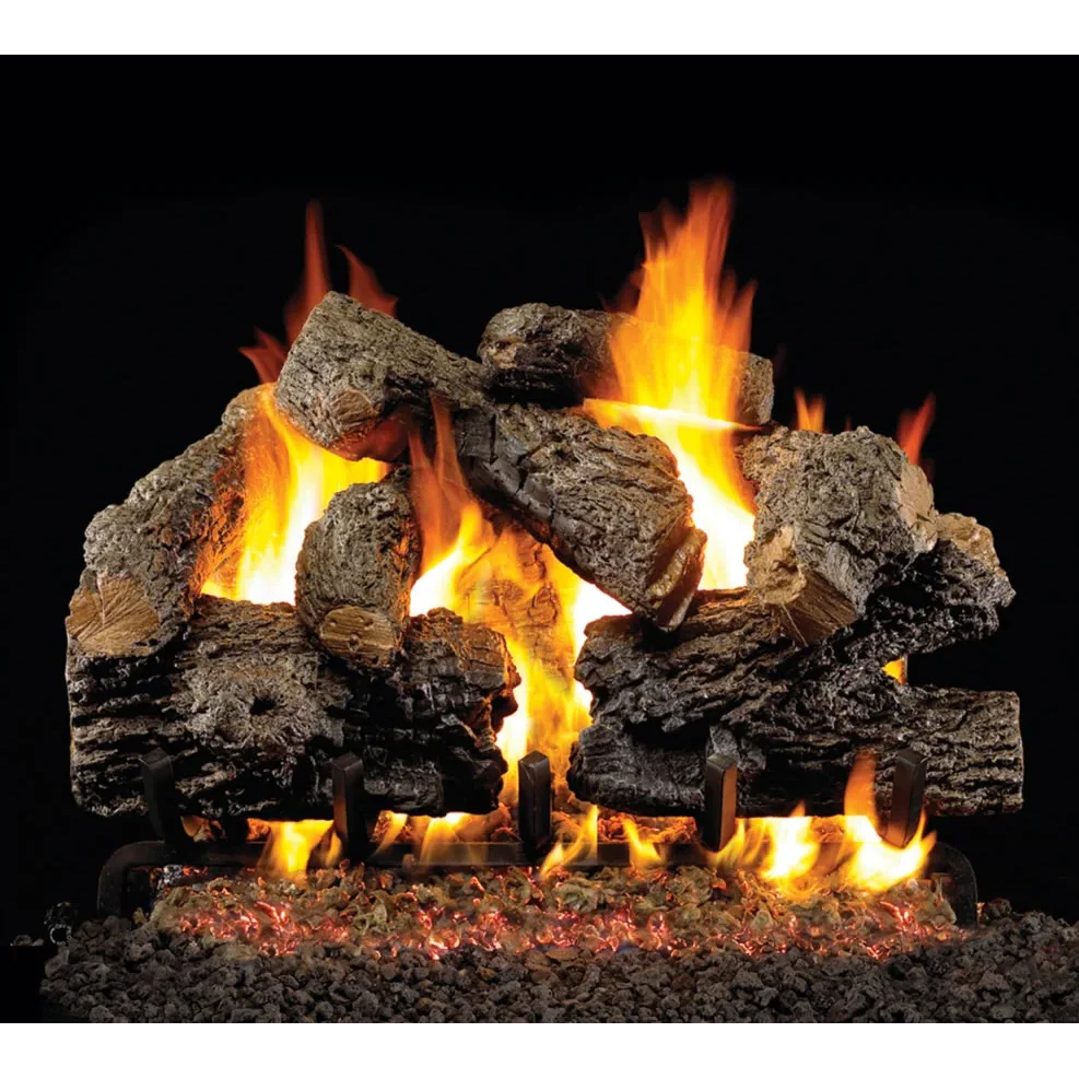 RH Peterson Real Fyre Charred Royal English Oak Log Set