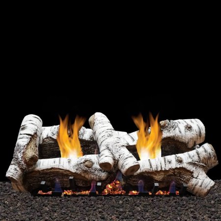 Empire Birch 30" Remote Ready Vent Free Gas Logs