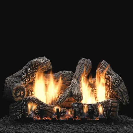 Empire Super Charred Oak 30-Inch Remote Ready Vent Free Gas Logs