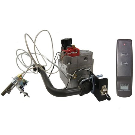 Real Fyre Gas Log High Capacity Millivolt Valve With Remote