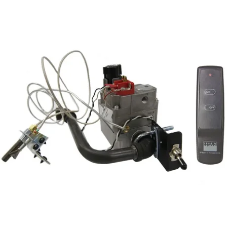 Real Fyre Gas Log High Capacity Millivolt Valve With Remote