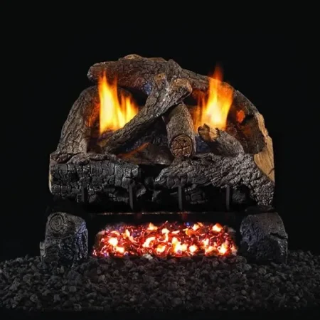 Real Fyre 18 Inch Evening Fyre Charred Electronic Pilot