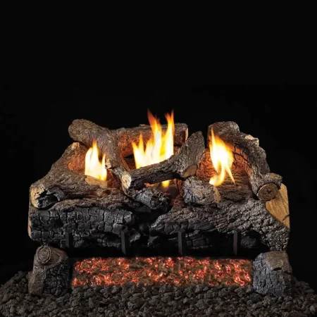 Real Fyre 30 Inch Evening Fyre Charred Electronic Pilot