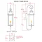 Vulcan I Wall Mount Gas Light