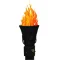 Polynesian Gas Fired Tiki Torch Head