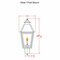 Atlas I Post Mount Gas Light