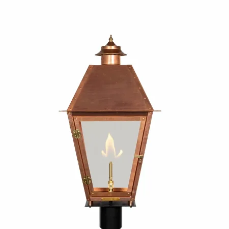 Atlas I Post Mount Gas Light