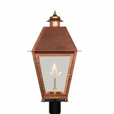 Atlas II Post Mount Gas Light
