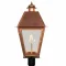Atlas III Post Mount Gas Light