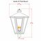 Apollo III Post Mount Gas Light